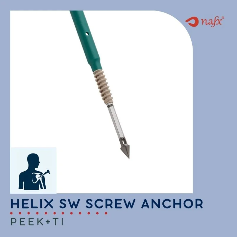 Swivelock Type Knotless PEEK-TI Anchor
