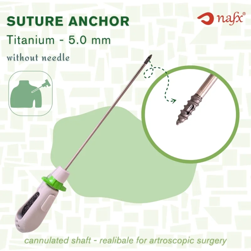Suture Anchor Without Needle
