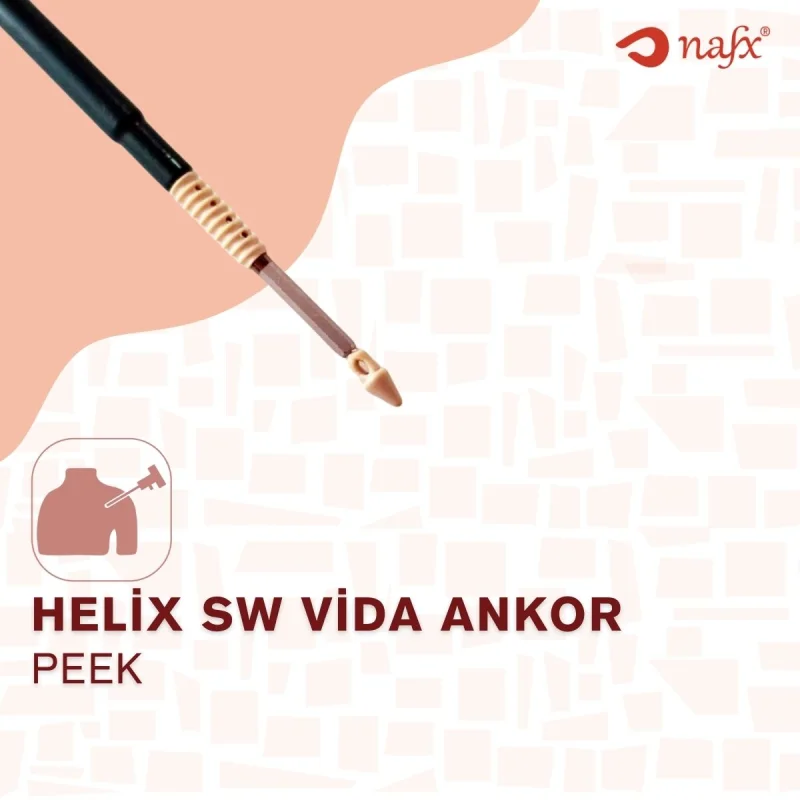 Swivelock Tipi Düğümsüz PEEK-PEEK Ankor
