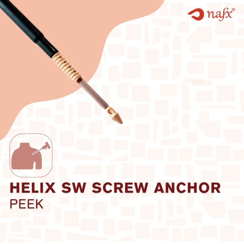 Swivelock Type Knotless PEEK-PEEK Anchor