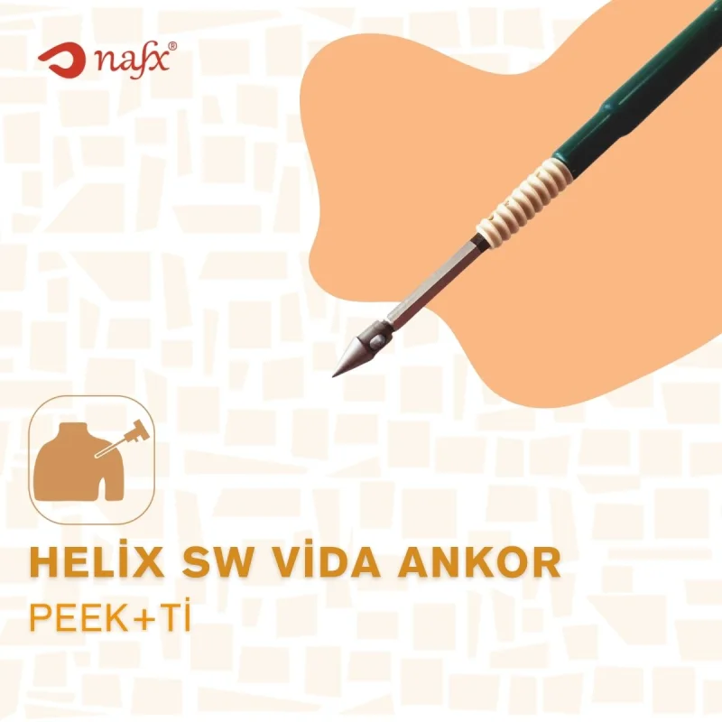 Swivelock Tipi Düğümsüz PEEK-Tİ Ankor