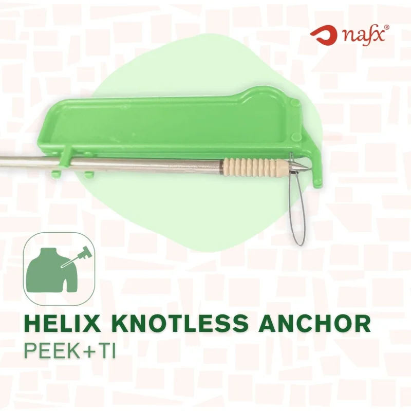 PEEK-TI PushLock-Type Knotless Anchor