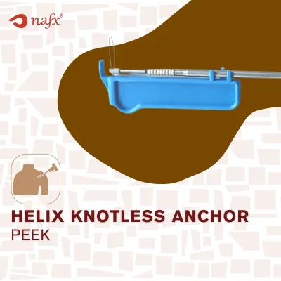 PEEK-PEEK PushLock-Type Knotless Anchor