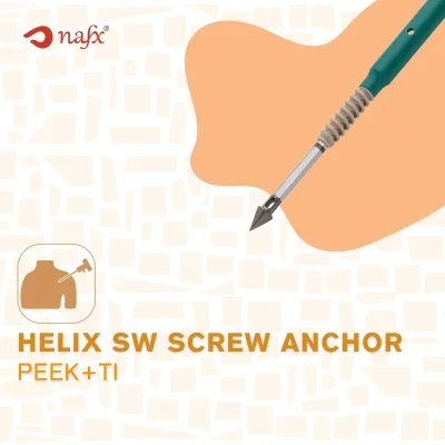 Swivelock Type Knotless PEEK-TI Anchor