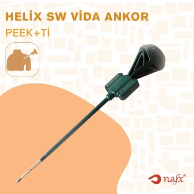 Swivelock Tipi Düğümsüz PEEK-Tİ Ankor