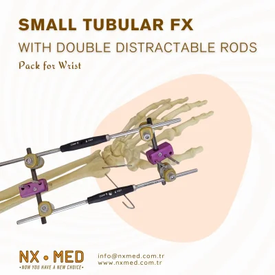 TUBEFIX-Tubular Wrist Fixator With Double CD Rod