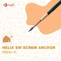 Swivelock Type Knotless PEEK-TI Anchor