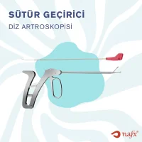 Diz Artroskopisi-Sütür Geçirici