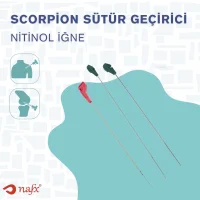 Scorpion Sütür Geçirici Nitinol İğne